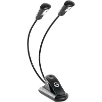 K&M 12259 Rechargeable Double Music Stand Light