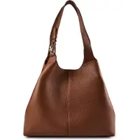 Coccinelle C-Easy | Hobo tas leer | bruin