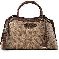 GUESS Handtas 'Lindsey' camel / bruin
