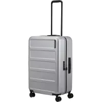 Samsonite Quadrix 4 wielen Trolley 68 cm zilverkleurig