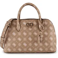 GUESS Handtas 'Emelie' beige / lichtbruin