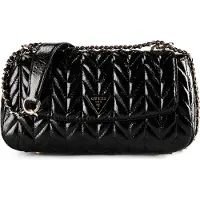 GUESS Schoudertas 'Cheryl Convertible Xbody Flap' zwart