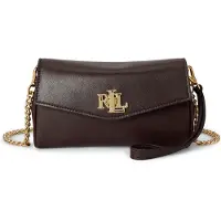 Ralph Lauren Tanner Large | Crossbody tas leer | bruin