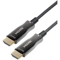 MaxTrack C 508-30 ML HDMI-kabel HDMI Aansluitkabel HDMI-A-stekker, HDMI-A-stekker 30.00 m Zwart 4K UHD
