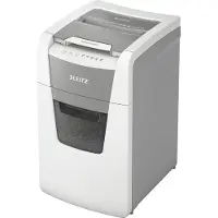 Leitz IQ Autofeed+ Office 150 Stille Papierversnipperaar - P4 Snippers - Tot 150 Vel - 44L - Wit