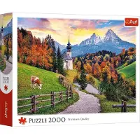 Trefl PUZZLE 2000: Beierse Alpen in de herfst. Artikelnummer: 27127