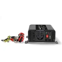 Nedis stroomomvormer | 12V naar 230V + USB | 300W | zuivere sinus