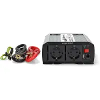 Nedis Auto Omvormer 1000W – 12V / 230V – 2x Stopcontact & 1x USB Oplaadpoort – Gemodificeerde Sinusgolf – Spanningsomvormer
