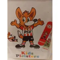 Psv Kids Pleisters in Bewaarblik en Kids Douchegel