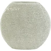 Light & Living - Vaas Mashaba S Naturel - Kunststof Zand - 30x28x12cm (hxbxd)