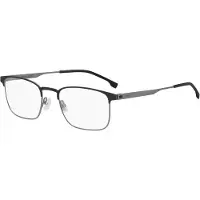 HUGO BOSS BOSS 1644 54/21/150 Matte zwarte ruthenium metalen monturen MAN BOSS 1644