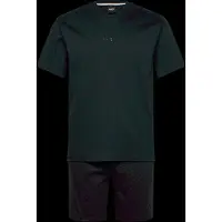 BOSS Pyjama kort navy / enziaan