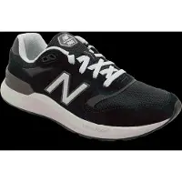 New Balance Heren Fresh Foam X Walking 880 v7 leren sportschoenen, zwart (45.5), Plat, Nubuck, Veters, Casual, Sportief M880V7_CA
