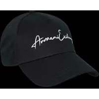 Armani Exchange Heren Cap met vizier met maxi navy logo (OSFA), Casual, Katoen, Marineblauw 954224CC51614439