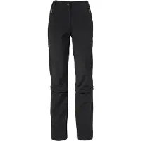 Vaude Vrouwen zip-off broek Farley Stretch Capri III | Maat 34 Short