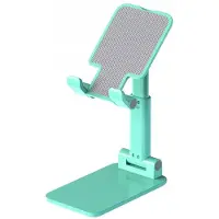 ITImport Opvouwbare Tablet & Telefoonhouder Bureau - 4-13" - Mintgroen