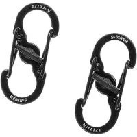 Nite Ize NI-LSBM-01-2R3 Karabijn MicroLock S-Biner 2 35 mm x 15 mm x 7 mm 2 stuk(s)