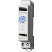 Finder Thermostaat voor schakelkastverwarming 7T.81.0.000.2303 250 V/AC 1x NO (l x b x h) 88.8 x 17.5 x 47.8 mm 1 stuk(s)