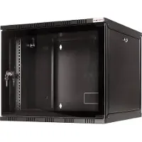 Logilink 19 WALLMOUNT SOHO BOX 6U 540*550, BLACK, FLATPACK 19inch-wandkast (b x h x d) 540 x 323 x 550 mm 6 HE Zwart (RAL 9005)