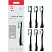 Oclean Borstelkoppen - - Professionele Reiniging B06 - Set van 6 - DuPont Haren - Compatibel met X Pro