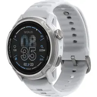 Coros - Horloge - APEX 4 - 46mm - Wit - Silicone - Extreme Batterijduur