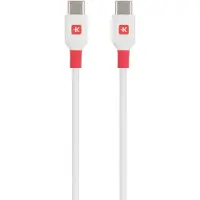 Skross SKCA0020C-C200CN USB-C-kabel USB 2.0 USB-C 2.00 m Wit