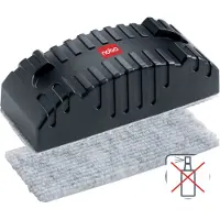 Nobo magnetische whiteboardwisser zwart