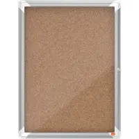 Nobo Premium Plus 4xa4 Sheets Cork Interior Display Case Transparant Kinderen