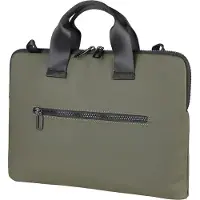 Tucano Laptoptas 'GOMMO BORSA SUPERSLIM' groen