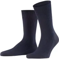 Falke Sokken Donker marine, Effen