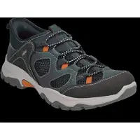 Rieker Huisschoen 'Slipper Herren B8350 14 Leder-Mix in blau' blauw