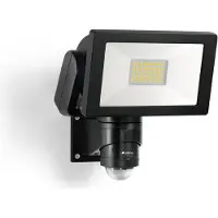 Steinel Sensor-LED-buitenspot LS 300 S, zwart, IP44 S, zwart, Aluminium, Modern, LED buitenlamp
