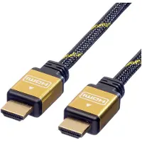 Roline GOLD HDMI HighSpeed Kabel met Ethernet, M-M, 3 m