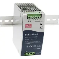 MEAN WELL SDR-240-24 DIN-rail netvoeding 24 V/DC 10 A 240 W Aantal uitgangen:1 x Inhoud 1 stuk(s)