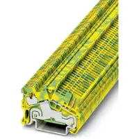 Phoenix Contact 3214479 Aardklem 3-etages 3.5 mm Snelaansluiting Groen, Geel 50 stuk(s)
