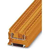 Phoenix Contact 3037070 Doorgangsserieklem 5.2 mm Spanveer Oranje 50 stuk(s)