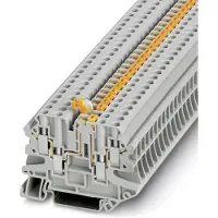 Phoenix Contact 3064056 Doorgangsserieklem 6.2 mm Schroeven Grijs 50 stuk(s) Piece