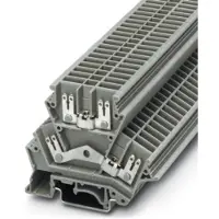 Phoenix Contact 2771133 Doorgangsserieklem 6.2 mm Kabelschoen 2.8 mm Grijs 50 stuk(s)