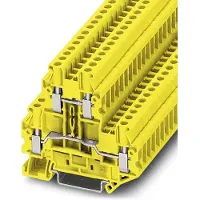 Phoenix Contact 3035467 Doorgangsserieklem 6.2 mm Schroeven Geel 50 stuk(s)
