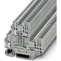 Phoenix Contact 3060351 Klem 2-etages 5.2 mm Schroeven Toewijzing: Dubbel Grijs 50 stuk(s) Piece