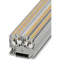 Phoenix Contact 3211993 Doorgangsserieklem 5.2 mm Snelaansluiting Grijs 50 stuk(s) Piece