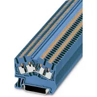 Phoenix Contact 3212002 Doorgangsserieklem 5.2 mm Snelaansluiting Blauw 50 stuk(s) Piece