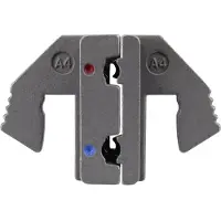 Toolcraft PLE-0A4 Krimp-onderdelen Geïsoleerde platte stekkerhulzen Krimpbereik: 0.5 tot 2.5 mm² Geschikt voor merk: PZ-500
