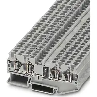 Phoenix Contact 3037782 Componentenserieklem 6.2 mm Spanveer Grijs 50 stuk(s)