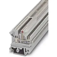 Phoenix Contact 3002076 Doorgangsklem 5.1 mm Schroeven, Steekklem Grijs 50 stuk(s) Piece
