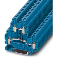 Phoenix Contact 3044791 Doorgangsserieklem 6.2 mm Schroeven Blauw 50 stuk(s)