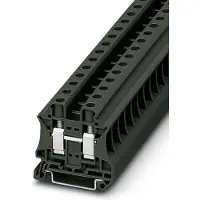 Phoenix Contact 3046320 Doorgangsserieklem 10.2 mm Schroeven Zwart 50 stuk(s)