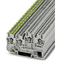 Phoenix Contact 3209044 Installatieklem voor aardleider 5.2 mm Spanveer Grijs 50 stuk(s)