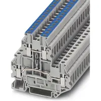 Phoenix Contact 3044681 Doorgangsserieklem 5.2 mm Schroeven Grijs 50 stuk(s)