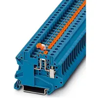 Phoenix Contact 3046278 Doorgangsserieklem 6.2 mm Schroeven Blauw 50 stuk(s) Piece